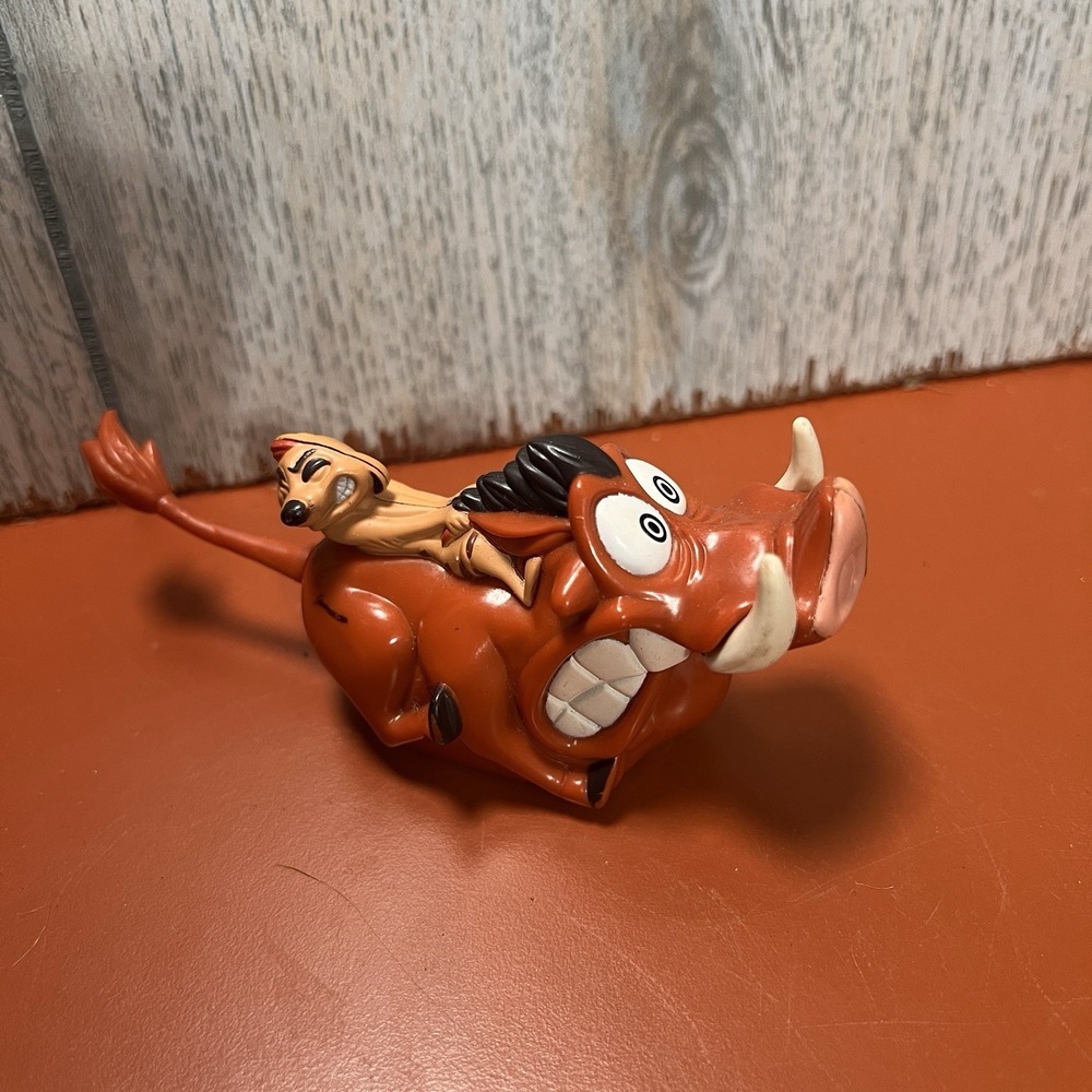 Burger King - Disney's Lion King - "Pumbaa &‎ Timon" Pull Back Toy Collectible